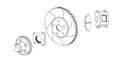 Brake Rotor Replacement Services at Calderon's Tires