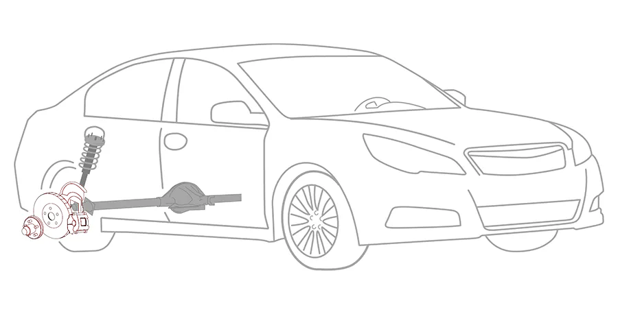 Rear Disc Brake Repair